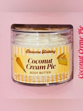 The Skincare Bakery Body Butter Coconut Creme Pie 2oz
